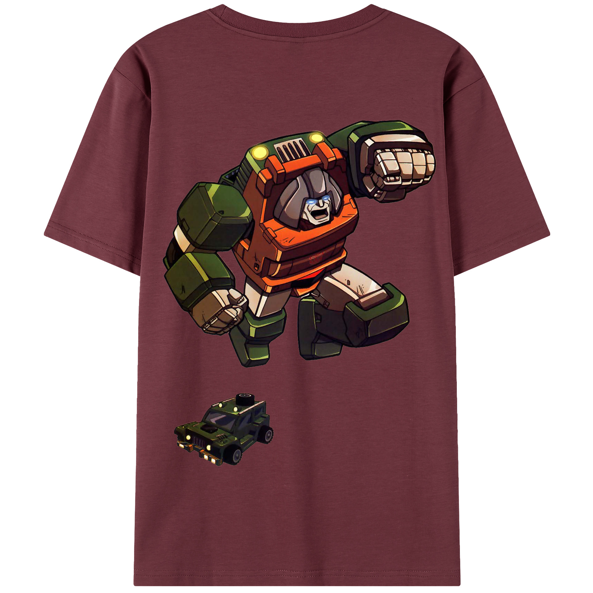（画像用）  綿100％半袖Tシャツ（背面プリント）